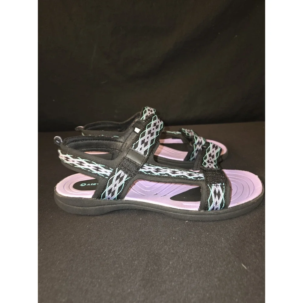 Airwalk Hiking Outdoors Waterproof Sandals Girls 5.5‎ Purple Black